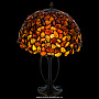 Настольная лампа из янтаря и бронзы. Высота 53 см, фотография 4. Интернет-магазин ЛАВКА ПОДАРКОВ